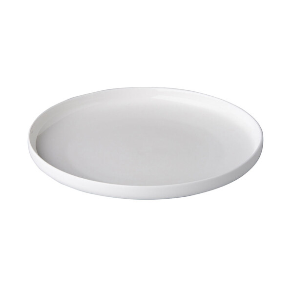 Q Fine China Bord Met Opstaande Rand Ø 25,5 cm