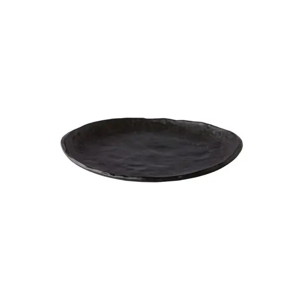 Bord Zwart Oyster <br /> Q Raw Ø 21 cm
