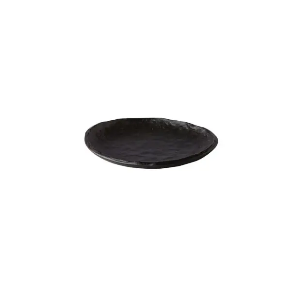 Bord Zwart Oyster <br /> Q Raw Ø 16 cm