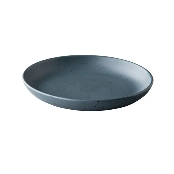Bord Rond Diep <br /> Mat Donkergrijs <br /> Tinto Q Authentic <br /> Ø 26.5 cm