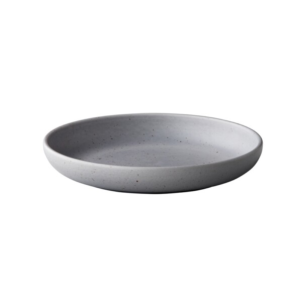 Bord Rond Diep  Mat Grijs  Tinto Q Authentic  Ø 23.5 cm