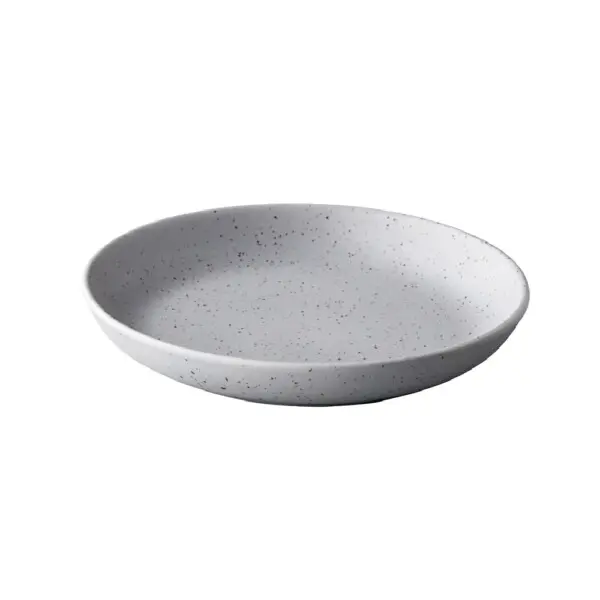 Bord Rond Diep  Mat Grijs  Tinto Q Authentic  Ø 26.5 cm
