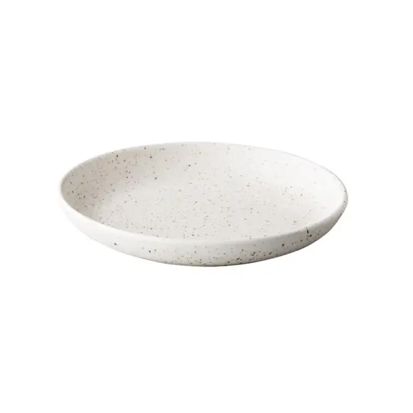Bord Rond Diep  Mat Wit  Tinto Q Authentic  Ø 26.5 cm