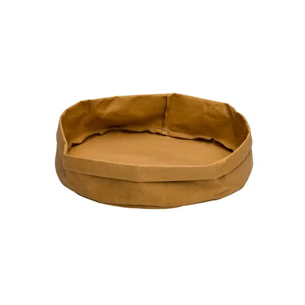Broodmand Papier Wasbaar <br /> Bruin Ø 33 x 12 cm