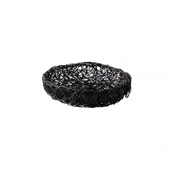 Broodmand Zwart <br /> Ø 16 x 5 cm