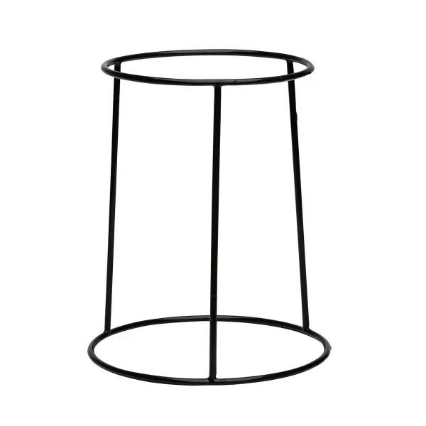 Zwarte Buffetverhoger Hoog  Ø 21/25 x 20 cm