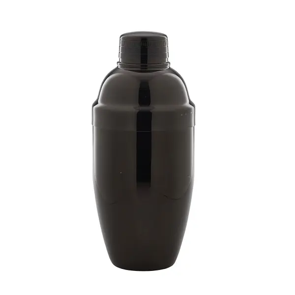 Cobbler Cocktailshaker Gun Metal Black  (500 ml) Ø 8.8 x 20.5 cm