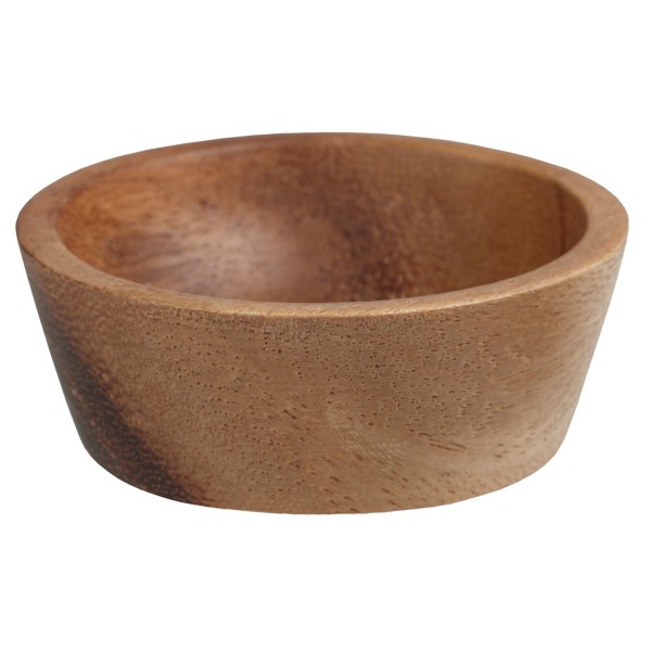 Conische Acacia Kom  Ø 7 x 2.5 cm