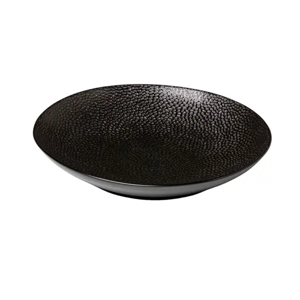 Coupe Bord Diep <br /> Zwart Honeycomb <br /> Q Authentic Ø 25.5 cm