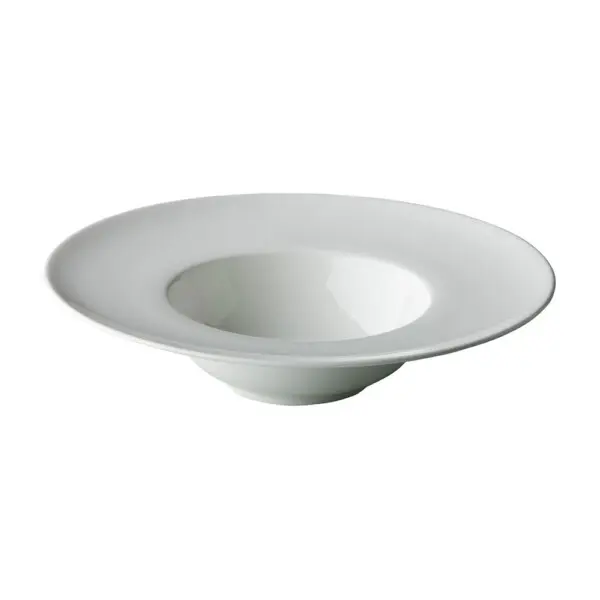 Q Fine China Diep Bord Met Brede Rand Ø 27,5 cm