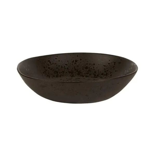 Diep Bord <br /> Stoneblack <br /> Q Authentic <br /> Ø 22 cm
