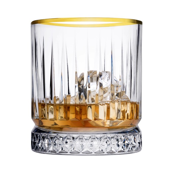 Elysia Tumbler Met Gouden Rand <br /> (355 ml) Ø 8.4 x 9.8 cm