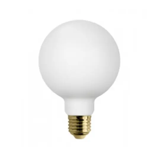 G95 Swirl Bulb Frosted Glass