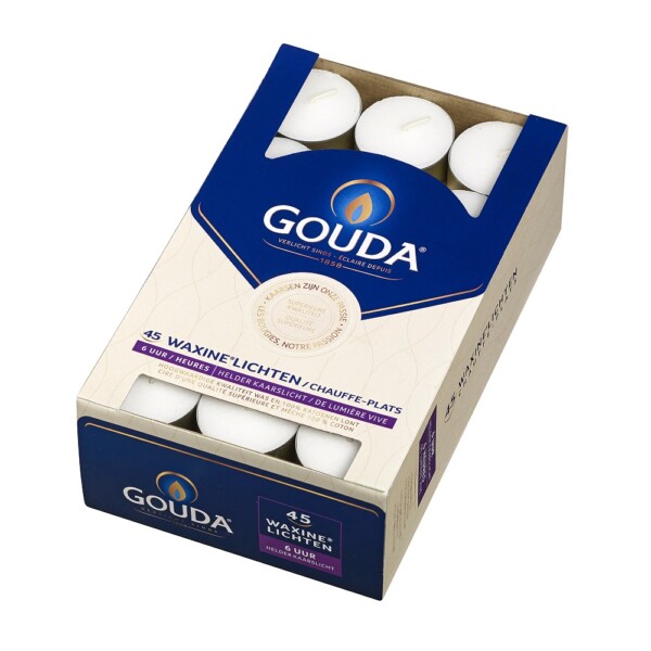 Gouda Theelicht 6-uur (45 stuks)