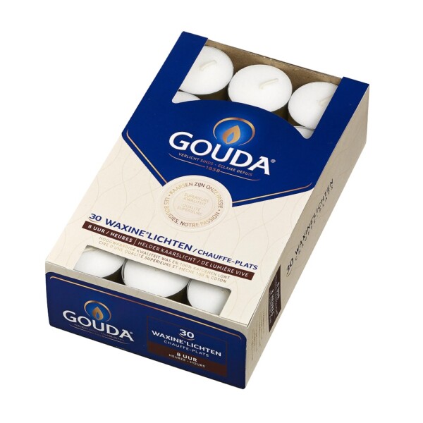 Gouda Theelicht 8-uur (30 stuks)