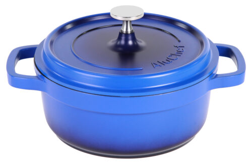 AluChef Cocotte rond - ø200mm - Blauw