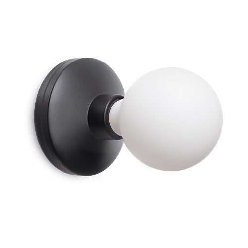 Humble Bee Wall Light Black/Frosted