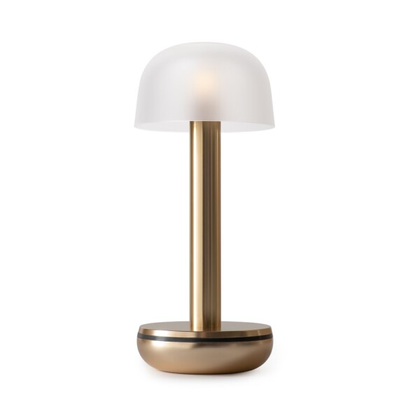 Humble Two Gold/Frosted Glass