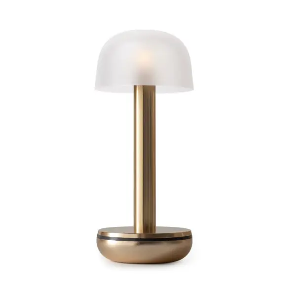 Humble Two Gold/Frosted Glass