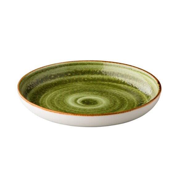 Diep Rond Bord Jersey Groen Ø 23.5 cm