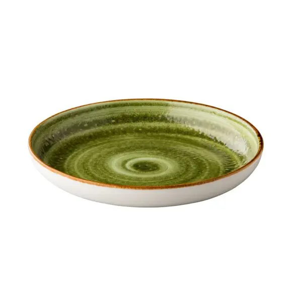 Diep Rond Bord Jersey Groen Ø 23.5 cm