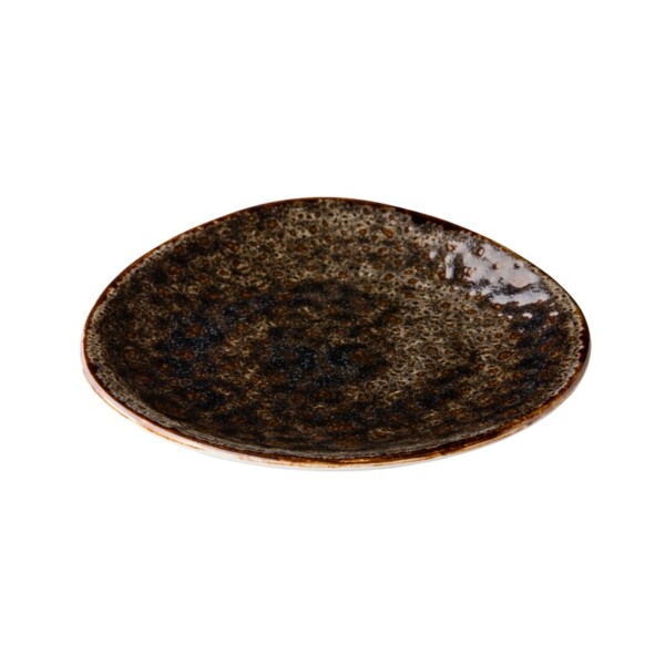 Triangle Bord Jersey Bruin Ø 21 cm