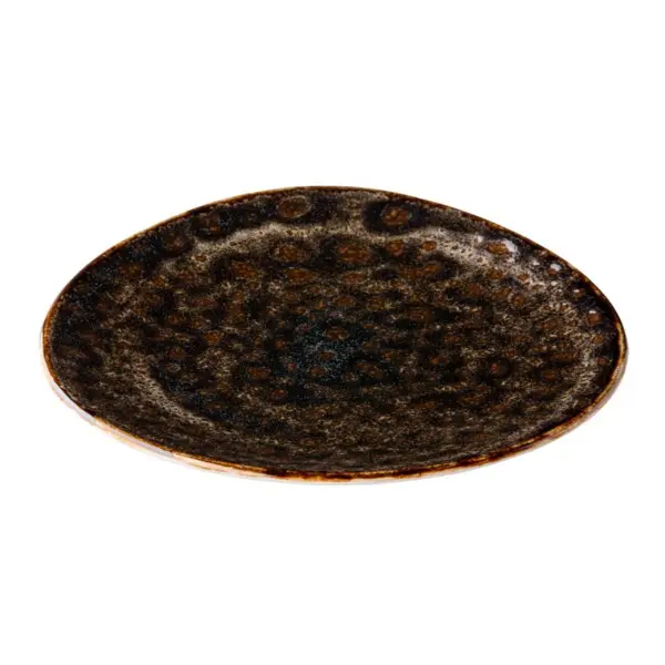 Triangle Bord Jersey Bruin Ø 27 cm