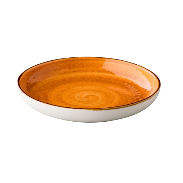 Diep Rond Bord Jersey Oranje Ø 26.5 cm