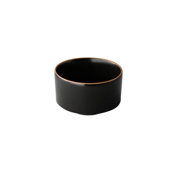 Kom Japan Zwart <br /> Q Authentic <br /> Ø 10.5 x 6.5 cm