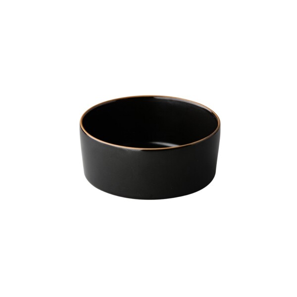 Kom Japan Zwart <br /> Q Authentic <br /> Ø 12.7 x 6.7 cm