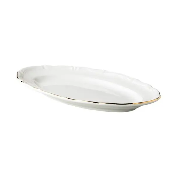 Maria Theresa Gold Ovaal Bord Ø 26 cm