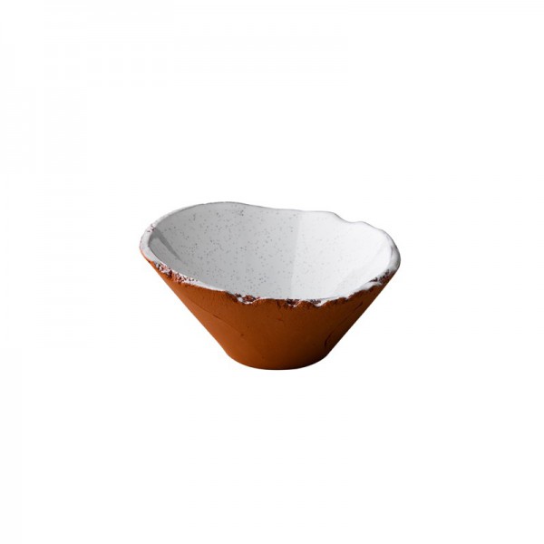 Organische Kom Wit <br /> Ø 8 x 4.7 cm