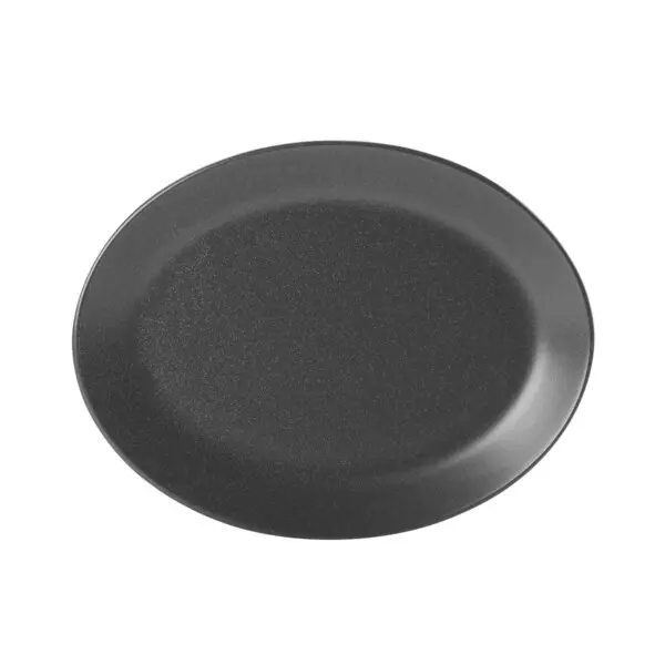 Ovaal Bord Graphite <br /> 30.5 x 23.5 cm