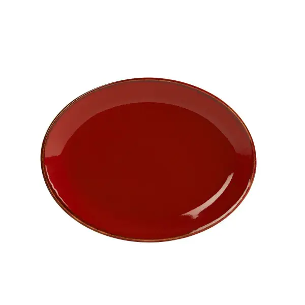 Ovaal Bord Magma <br /> 30.5 x 23.5 cm