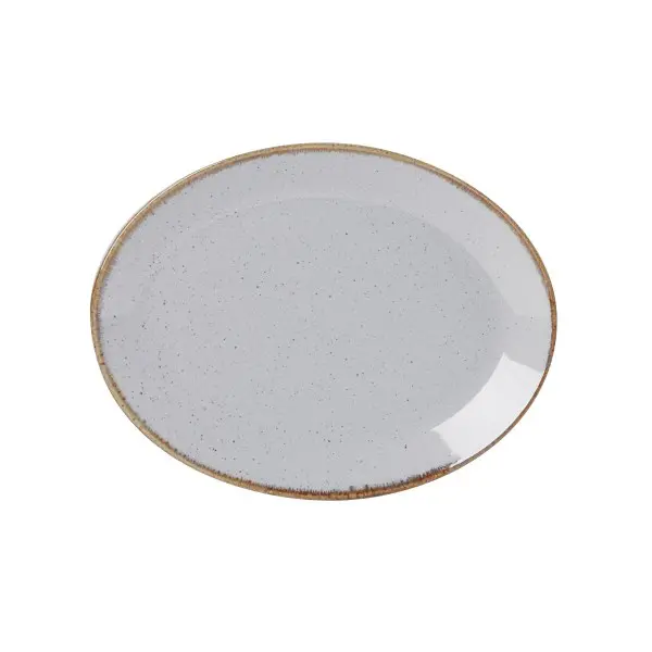 Ovaal Bord Stone <br /> 30.5 x 23.5 cm