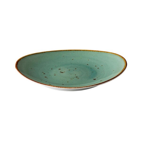 Ovaal Bord <br /> Aqua Q Authentic <br /> 30 x 25.5 cm