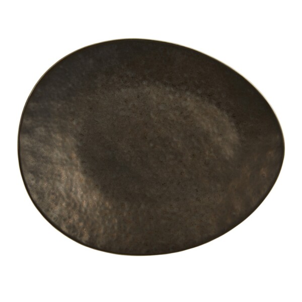 Ovaal bord Rustico Aztec <br /> 35 x 28.5 cm