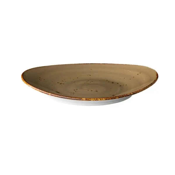 Ovaal Bord <br /> Sand Q Authentic <br /> 17.1 x 14.8 cm