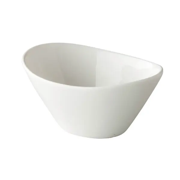 Q Fine China Ovale Kom 10 x 7 cm