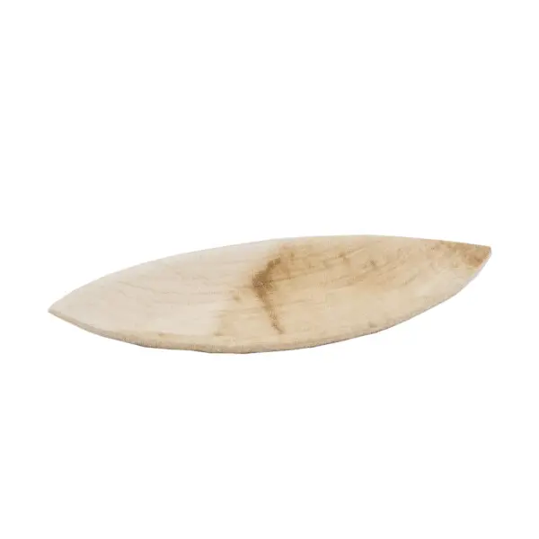 Palmblad <br /> Bord 'Leaf' 11 x 6 x 1 cm <br /> (25 stuks)