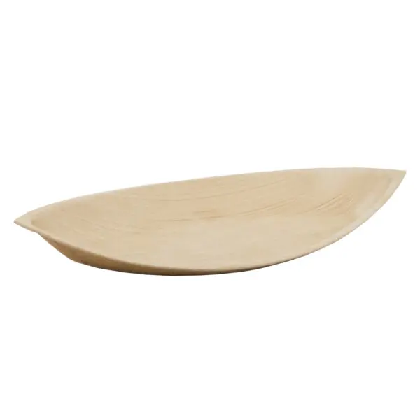 Palmblad <br /> Bord 'Leaf' 23 x 12,5 x 2,3 cm <br /> (25 stuks)