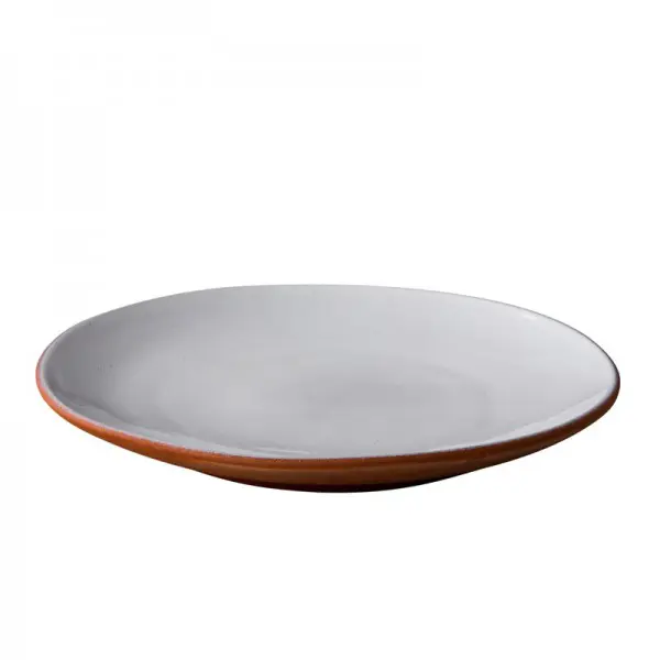 Plat Bord Wit Stoneheart <br /> Ø 20 x 3 cm