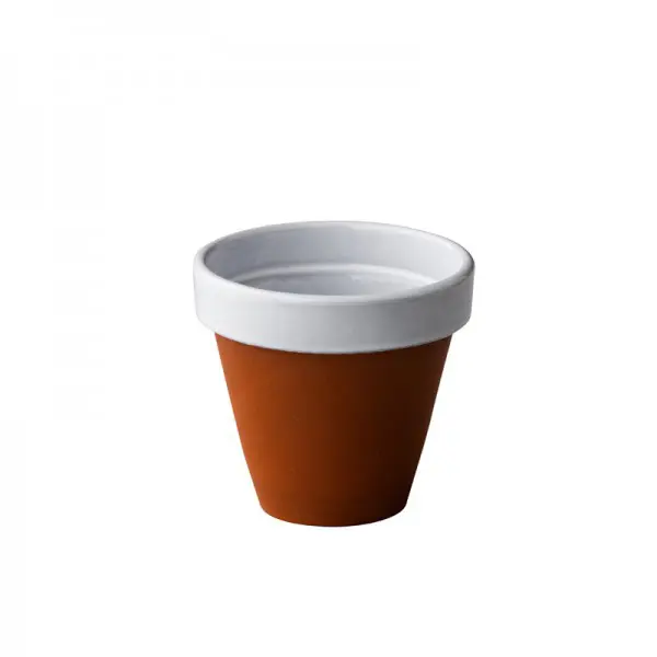 Pot Wit Stoneheart <br /> Ø 8.5 x 7.5 cm