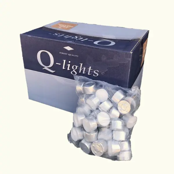 Q-Lights Theelicht 8-uur <br /> (400 stuks)