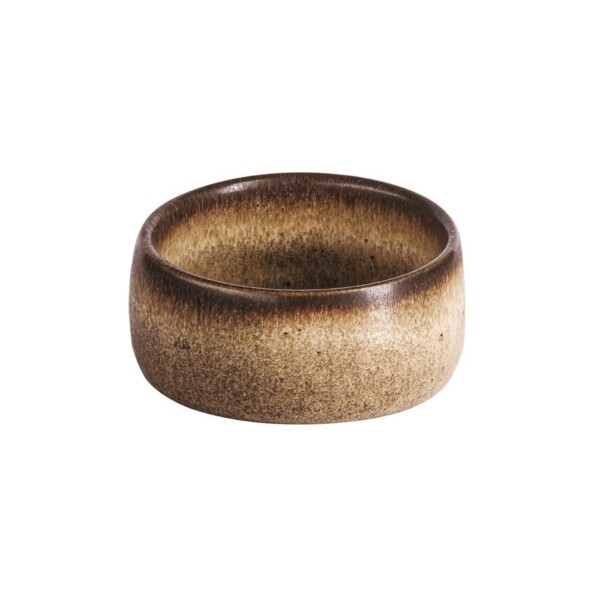 Ramekin Stonebrown <br /> Q Authentic <br /> Ø 7.3 x 4.2 cm