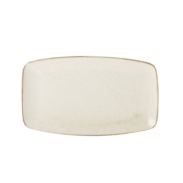 Rechthoekig Bord Oatmeal <br /> 31 x 18 cm