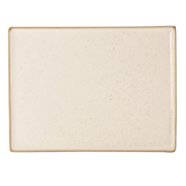 Rechthoekig Bord Oatmeal <br /> 27 x 21 cm