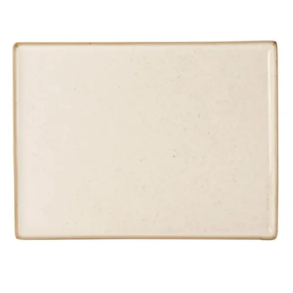 Rechthoekig Bord Oatmeal <br /> 27 x 21 cm