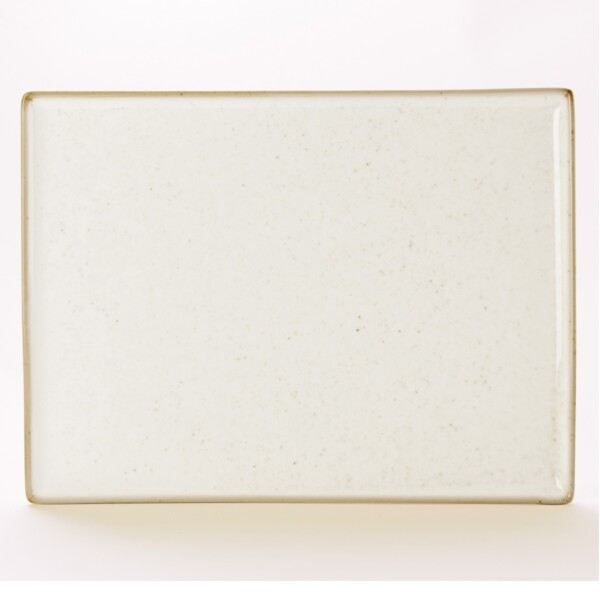Rechthoekig Bord Oatmeal <br /> 35 x 26 cm
