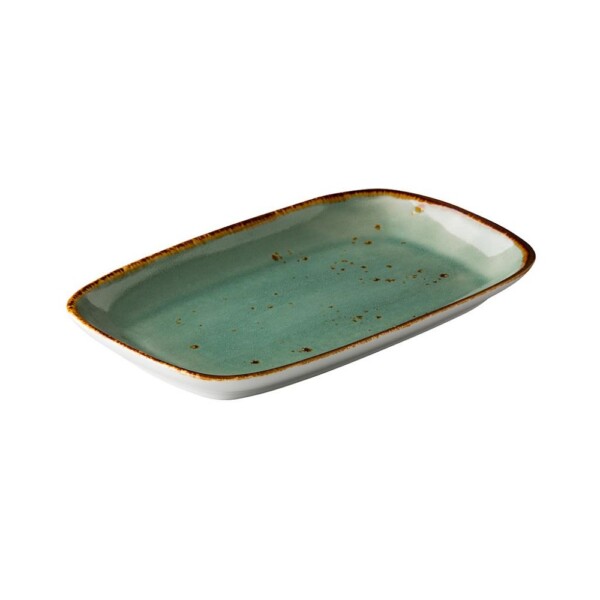 Rechthoekig Bord <br /> Aqua Q Authentic <br /> 24.7 x 15.4 cm